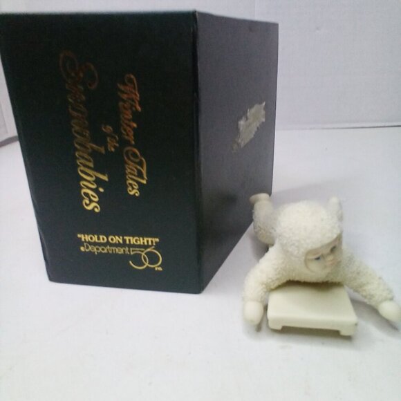 Department 56 Winter Tales Snowbabies Hold On Tight Figurine Christmas - Picture 3 of 14
